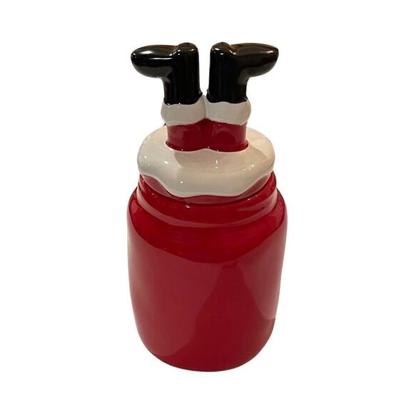 Rae Dunn “Cookies for Santa” Cookie Canister w/ Lid NEW without tags - Picture 2 of 8